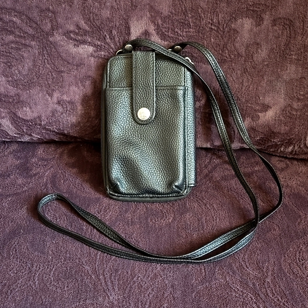 Black Crossbody Wallet